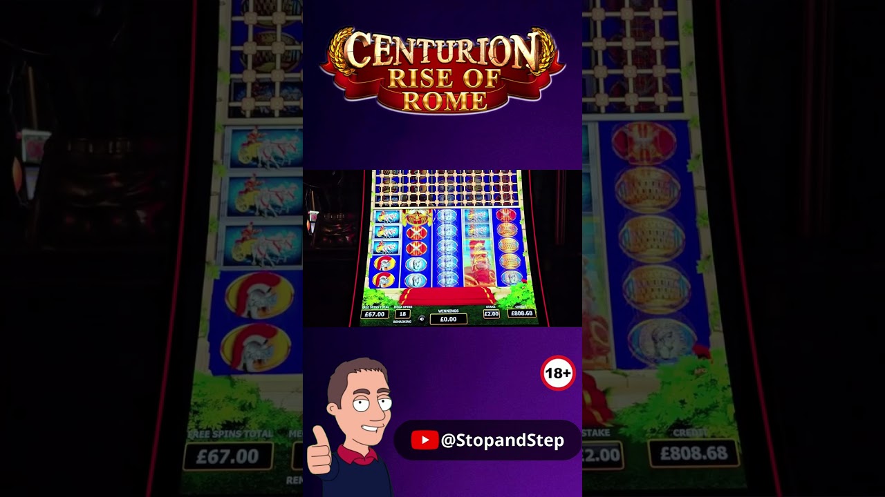FREE SPINS!! Big Bonus on Rise of Rome Video