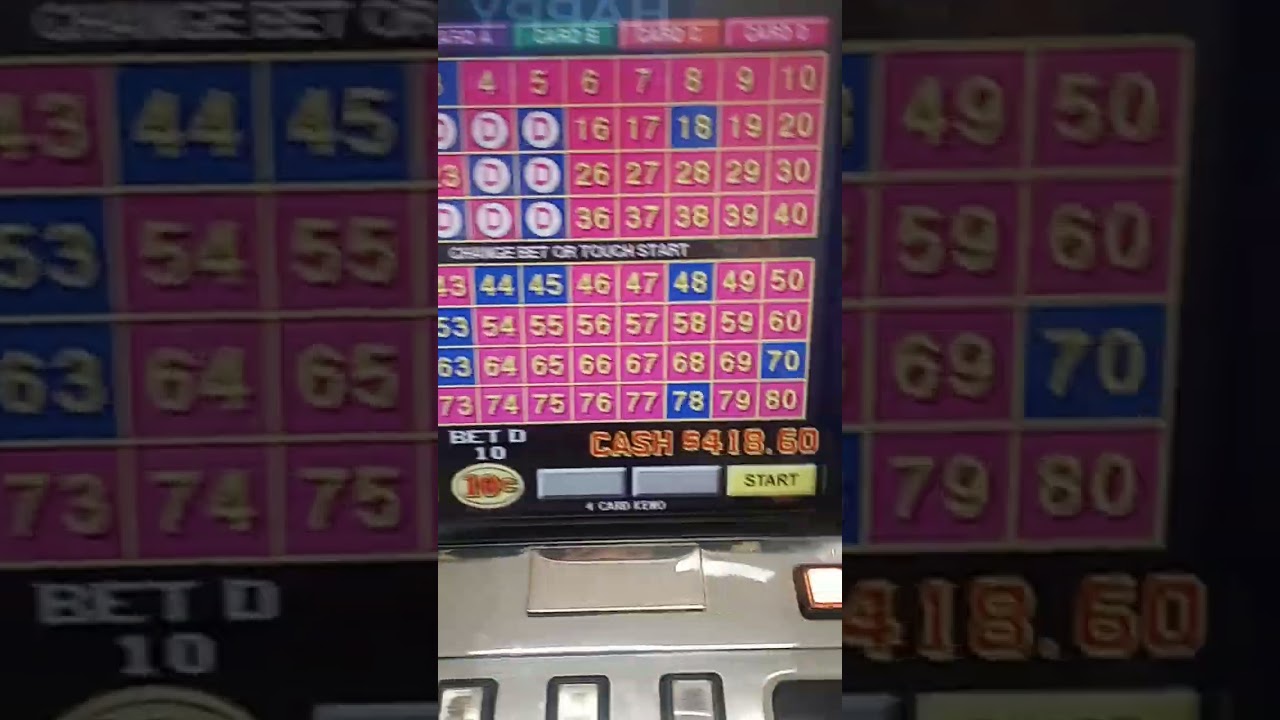 KENO! ️️ BIG WIN! #keno #kenonation #slots #lasvegas #casino️ Video