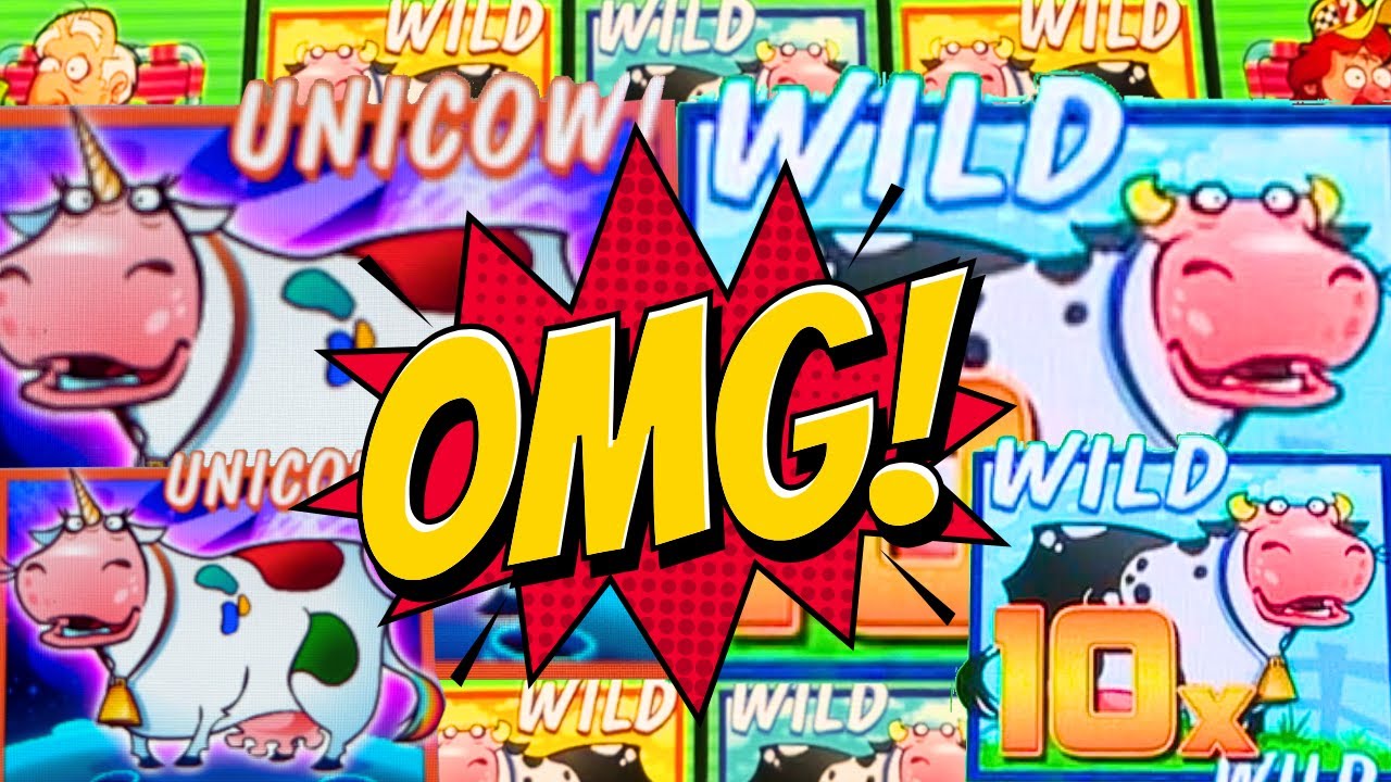 MOOLAH MADNESS!!! MYTHICAL UNICOW APPEARED! SUPER X BIG WIN! INVADERS ATTACK AGAIN PLANET MOOLAH Video