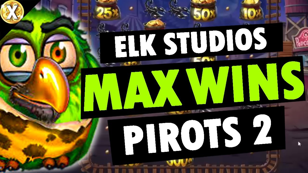 First 10,000x MAX WIN On Pirots 2! EPIC Big WIN New Online Slot - ELK Studios Video