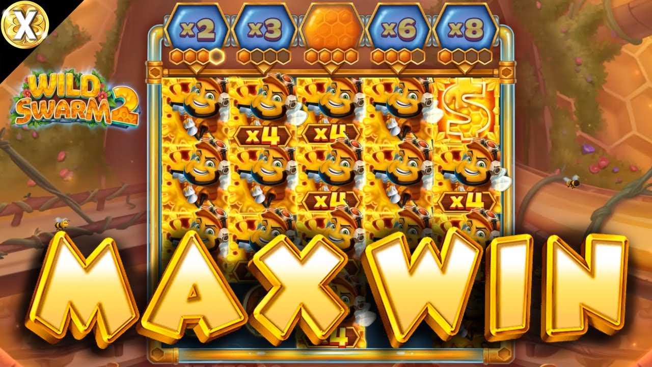 Wild Swarm 2 MAX WIN In The NEW Online Slot EPIC Big WIN - Push Gaming (Casino Supplier) Video