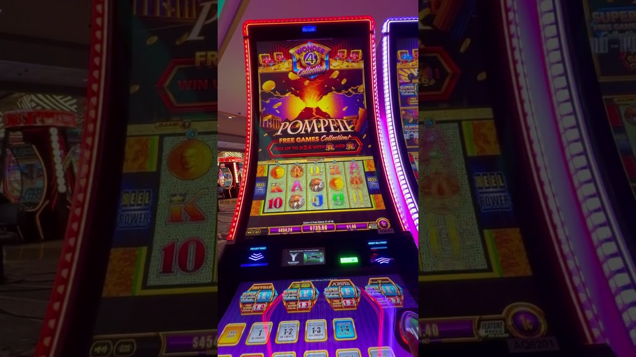 Pompeii slot machine big win Video