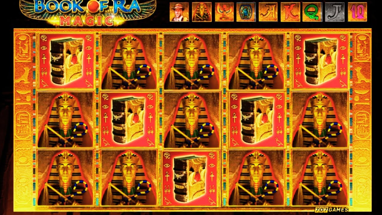 BIG WIN! Book of Ra Magic Slot - Bonus & Free Spins Galore! Video