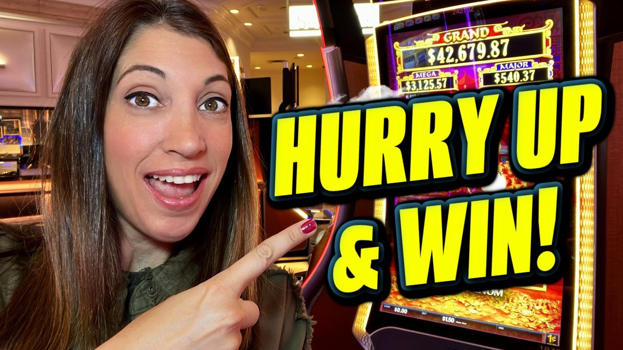 I was rushing to get a BIG WIN at the casino before my husband showed up Video