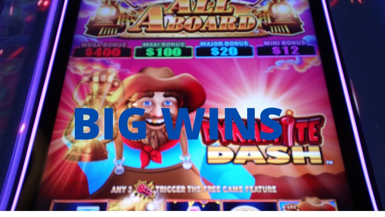 AMAZING CASINO DAY, PLAYING BUFFALO, SPIN IT GRAND, BIG WIN ON ALL ABOARD SLOTS Video