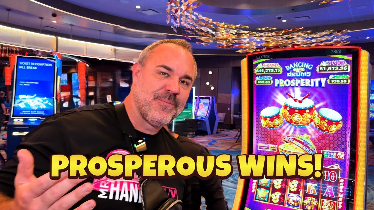Dancing Drums Prosperity BIG WIN! High-Limit Slot Play! Video