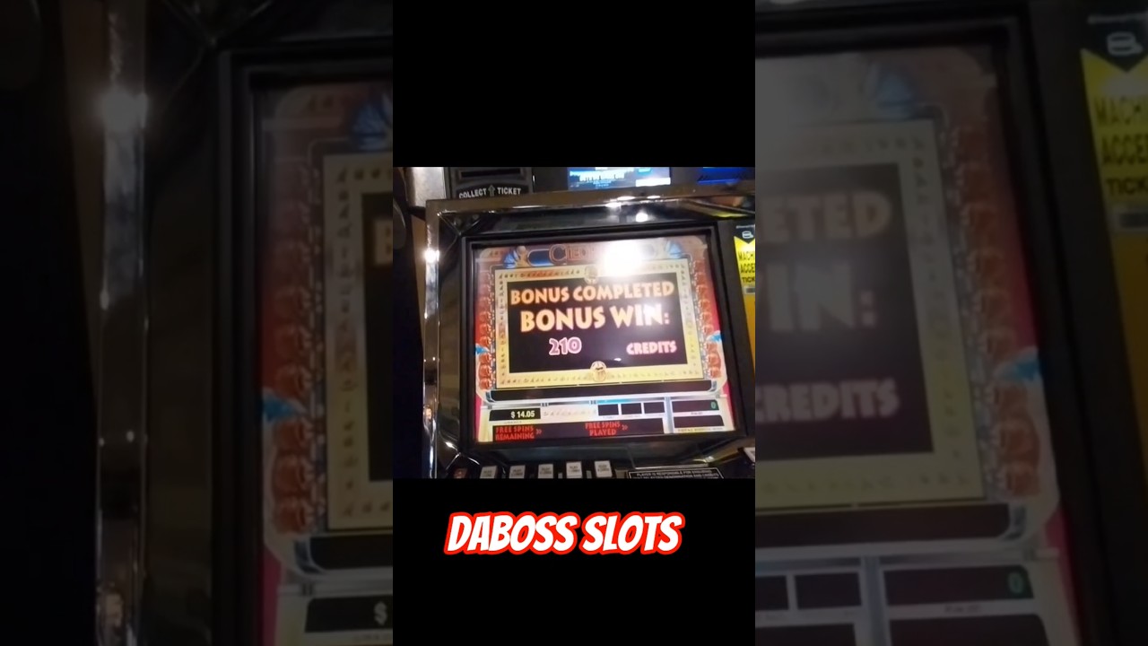 GOT THE BONUS on Cleopatra Slot! Big Win Vibes Only dabossslots Video