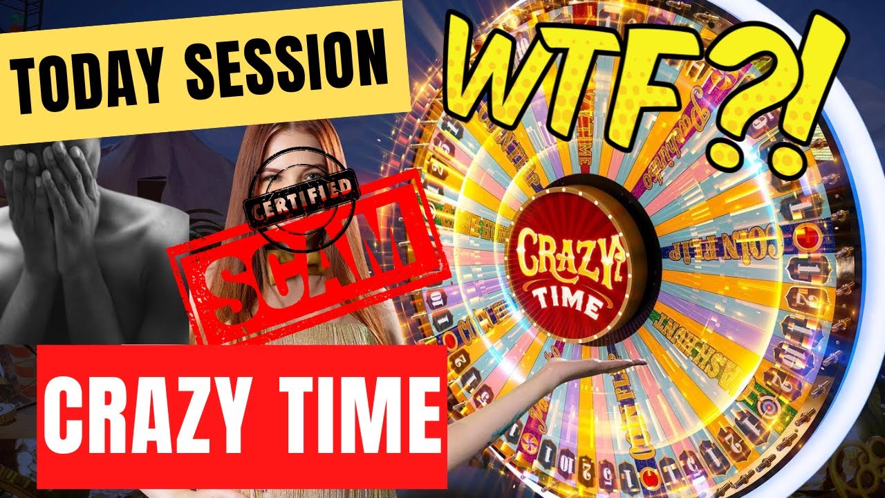 Crazy time session today scam and rigged crazytime casino gambling Video