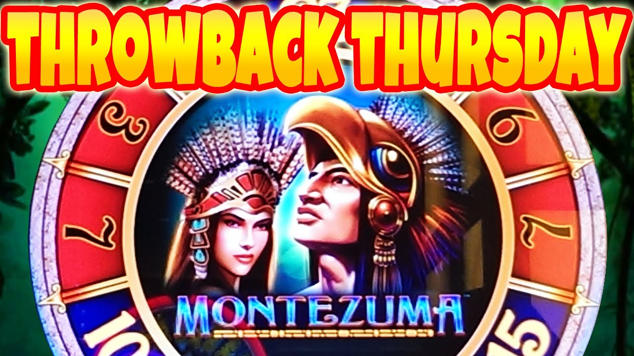 SUPER BIG WIN in Montezuma slot by WMS for Throwback Thursday! Video