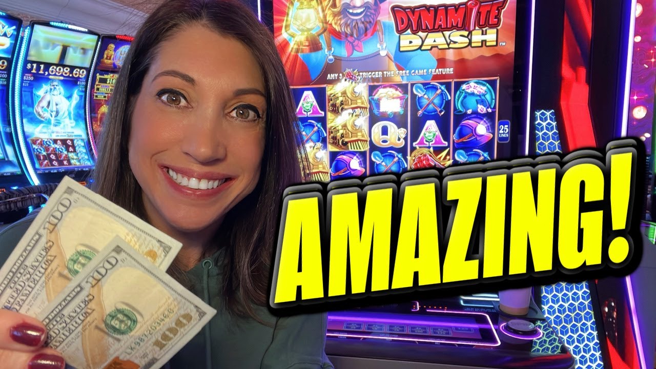 WOW! INSANE Win on All Aboard slot machine Video
