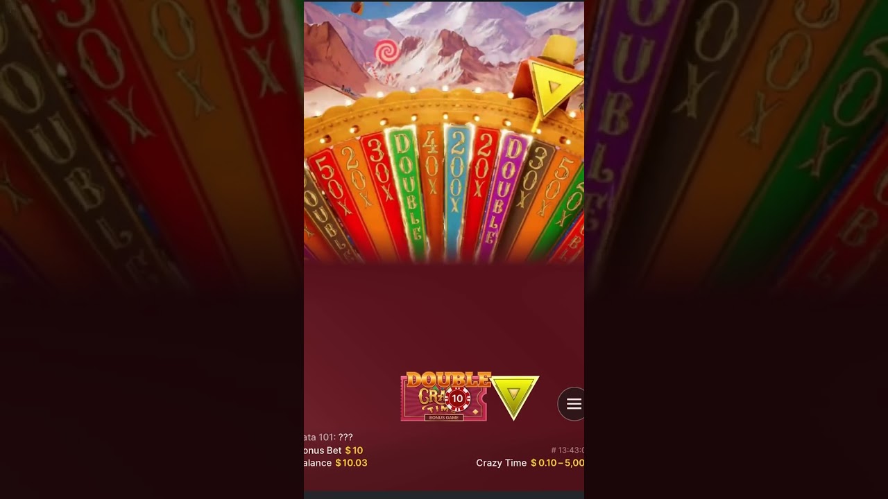 Huge win with back to back double on crazy time today shorts Video