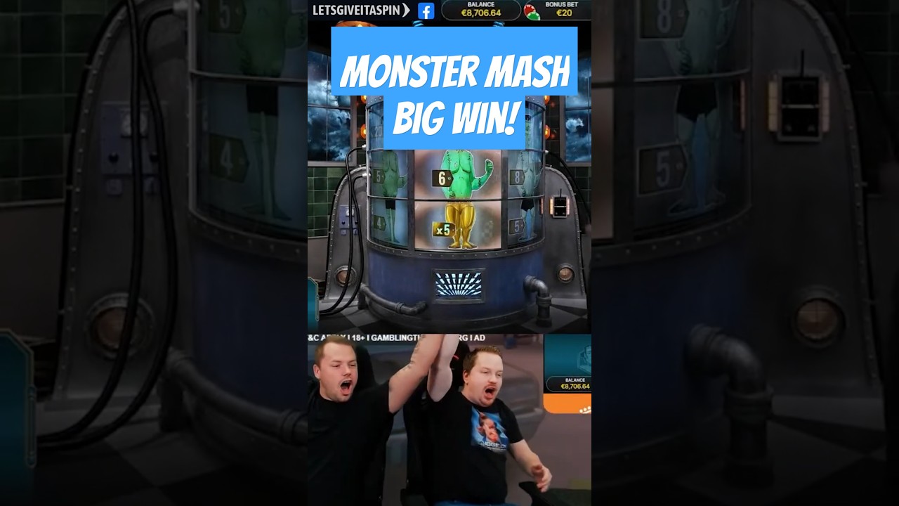 Monster Mash BIG WIN with ZERO Top Slot Multi Video