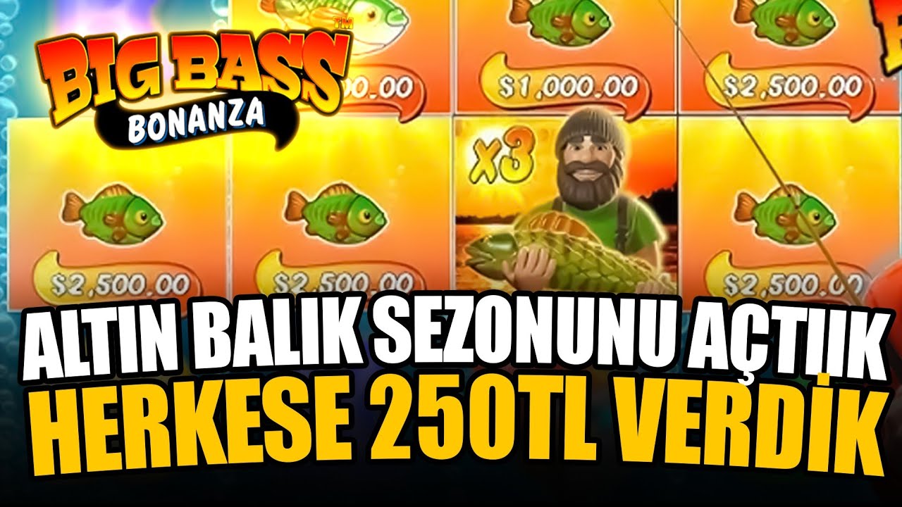 SLOT OYUNLARI | BİG BASS BONANZA | KÜÇÜK KASA ETKİNLİKLER DEVAM HERKESE VERİYORUZ SANA BANA DEİL Video