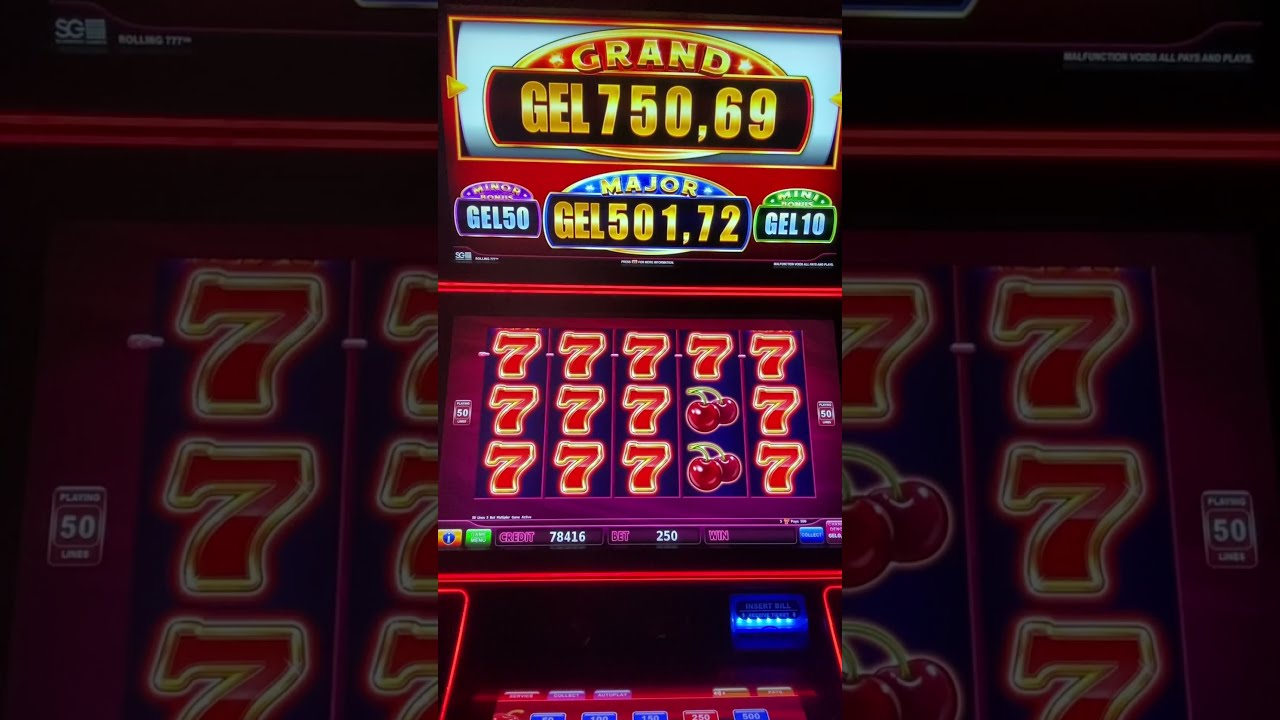 Rolling 777 slot game big win Video