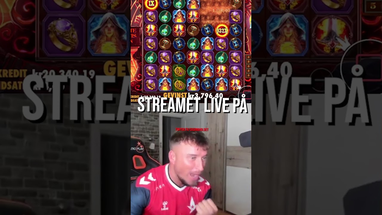 BIG WIN PÅ FIRE PORTALS 1000X! #bigwin #slot #1000x Video