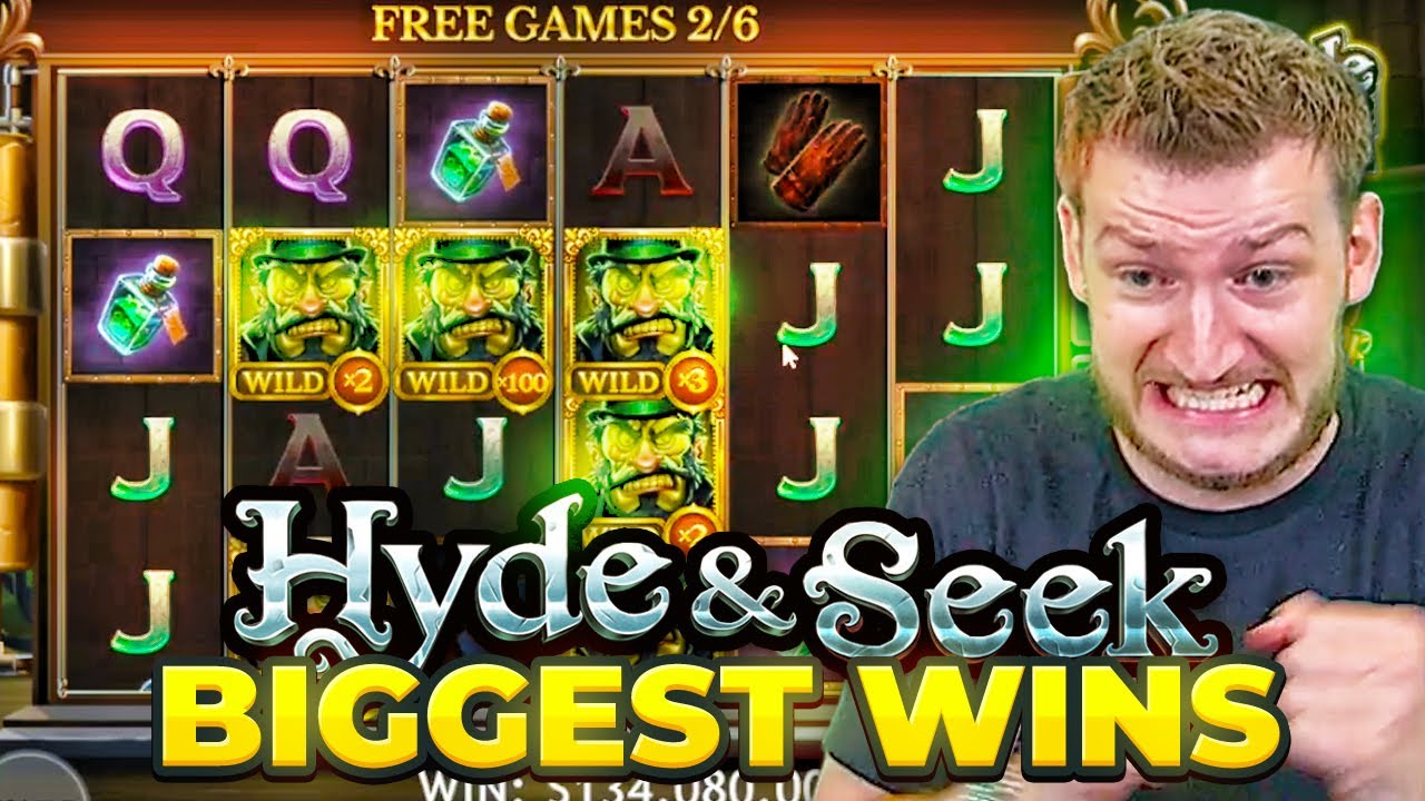HOW CAN THIS HIT OVER $1.6 MILLION SO QUICKLY? Biggest Wins on the new Hyde and Seek slot! Video