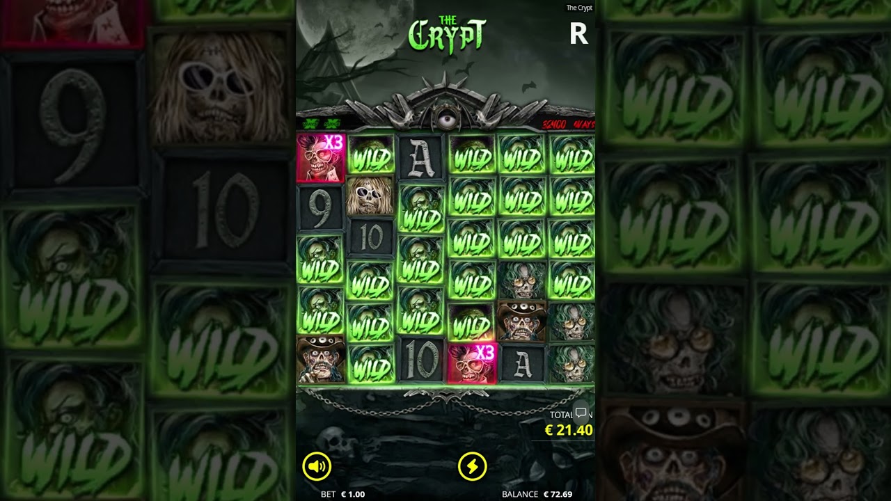 MAX WIN ON THE CRYPT | Nolimit City Slot Video