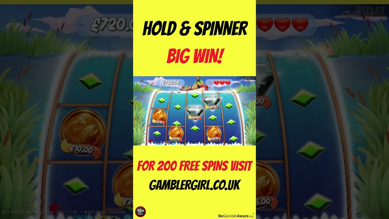 BIG BASS HOLD & SPINNER BIG WIN ad slot casino Video
