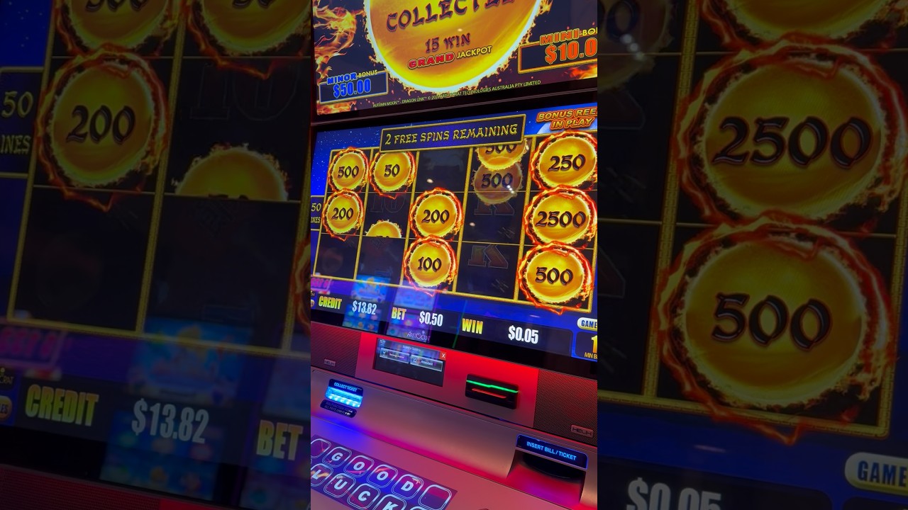 Dragon Link BONUS Round Action Big Win Moment slots casino slotmachine shorts Video