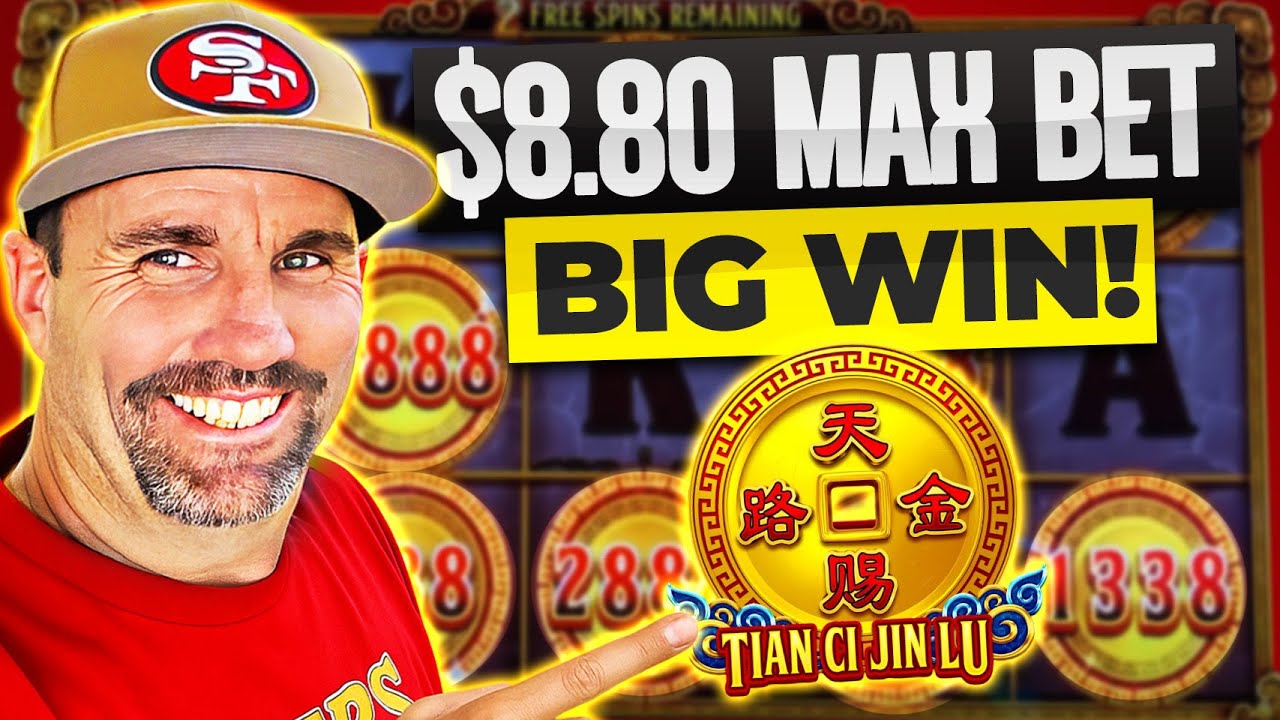 MAX BET MAGIC! Slot Hubby Hits BIG WIN on Tian Ci Jin Lu | Baldini’s Casino Sparks NV Video