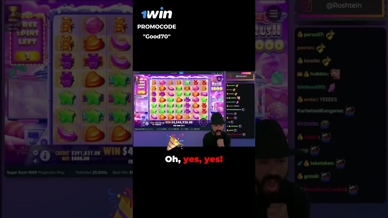 Big Win Reaction Roshtein #slots #slotscasino #casino #casinoonline #casinogames #roshtein Video
