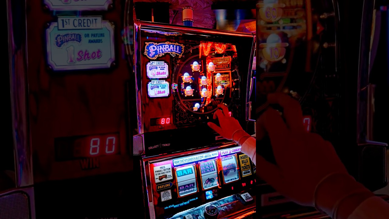 Pinball Slots Magic: Epic Big Win Spins! | #shortvideo Video