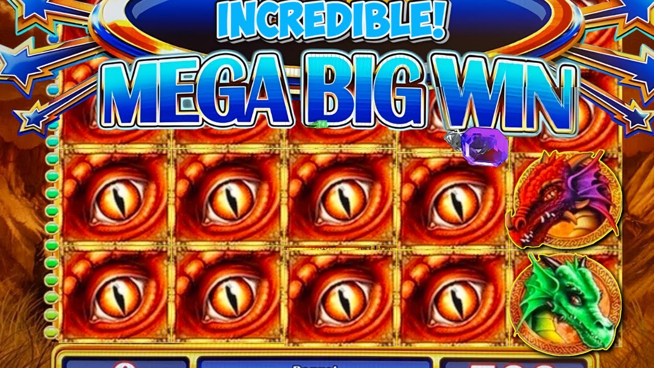 MEGA BIG WIN on Dragon&;s Realm Slot Machine! WMS Classic MAX BET Live Play - INSANE MASSIVE BONUS Video