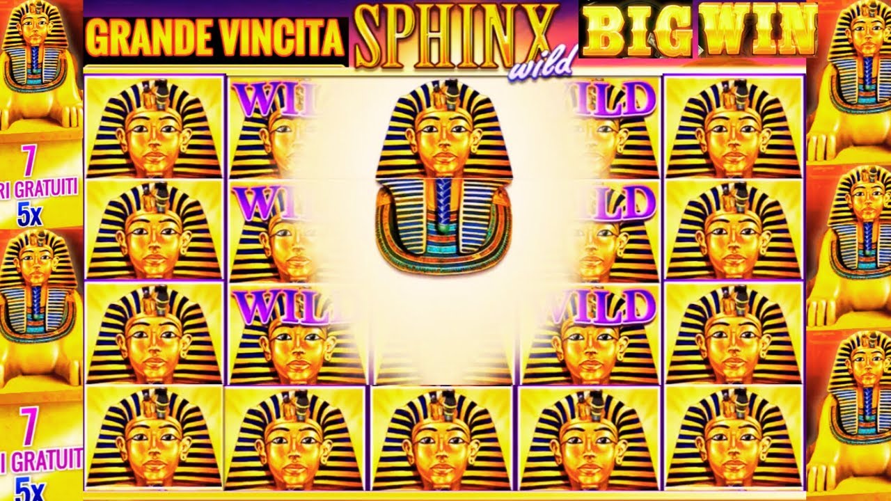 BIG WIN ON SPHINX WILD SLOT! Bonus & Free Spins Extravaganza by IGT Video