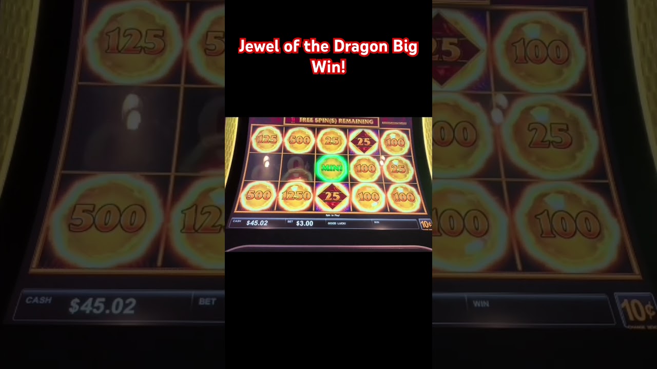 BIG WIN on Jewel of the Dragon! shorts slots gambling Video