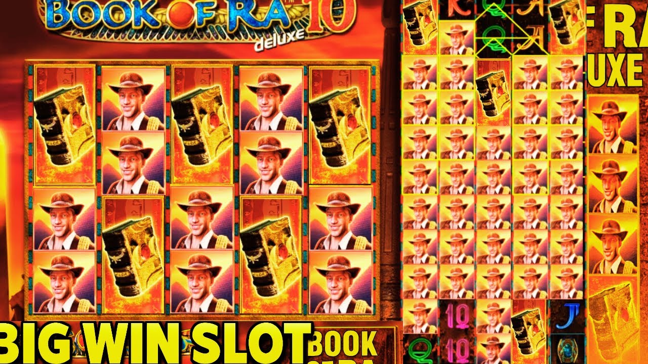 BIG WIN SLOT BOOK OF RA DELUXE 10 | INSANE FREE SPINS & HUGE SYMBOL EXPANSIONS! Video