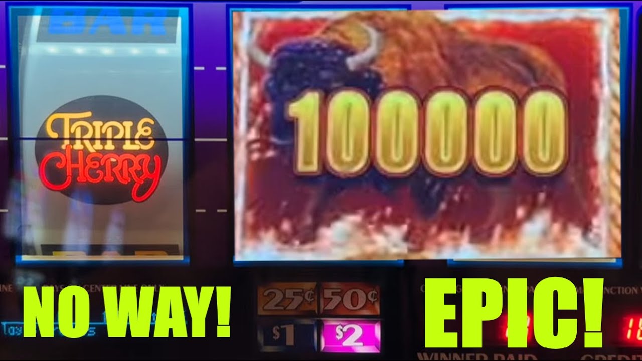 Triple Cherry Took It… Then Buffalo Link PAID! Big Win + Handpay at the Casino Video