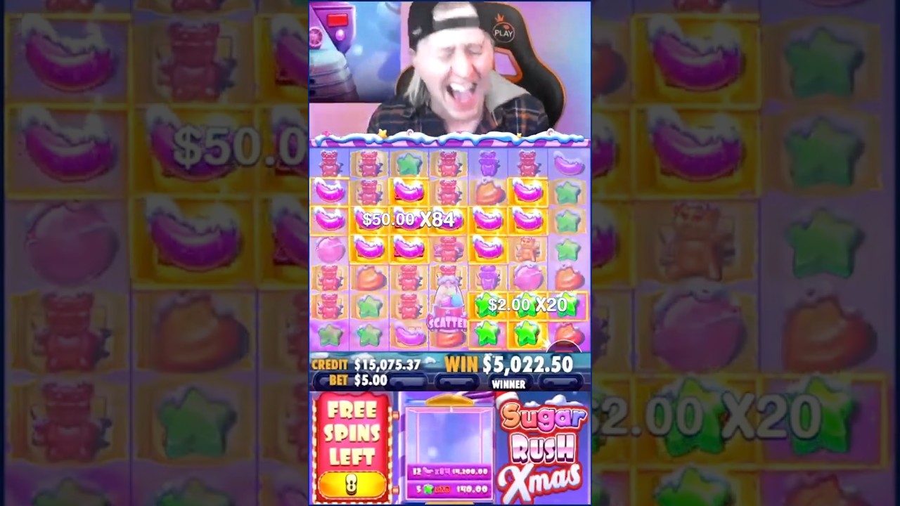 Big Win of Today: Dec , @HideousSlots SugarRushXmas Video
