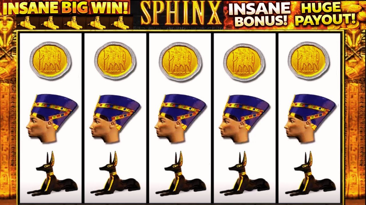 INSANE BIG WIN Sphinx SLOT | MEGA BONUS ROUND HUGE WIN! Video