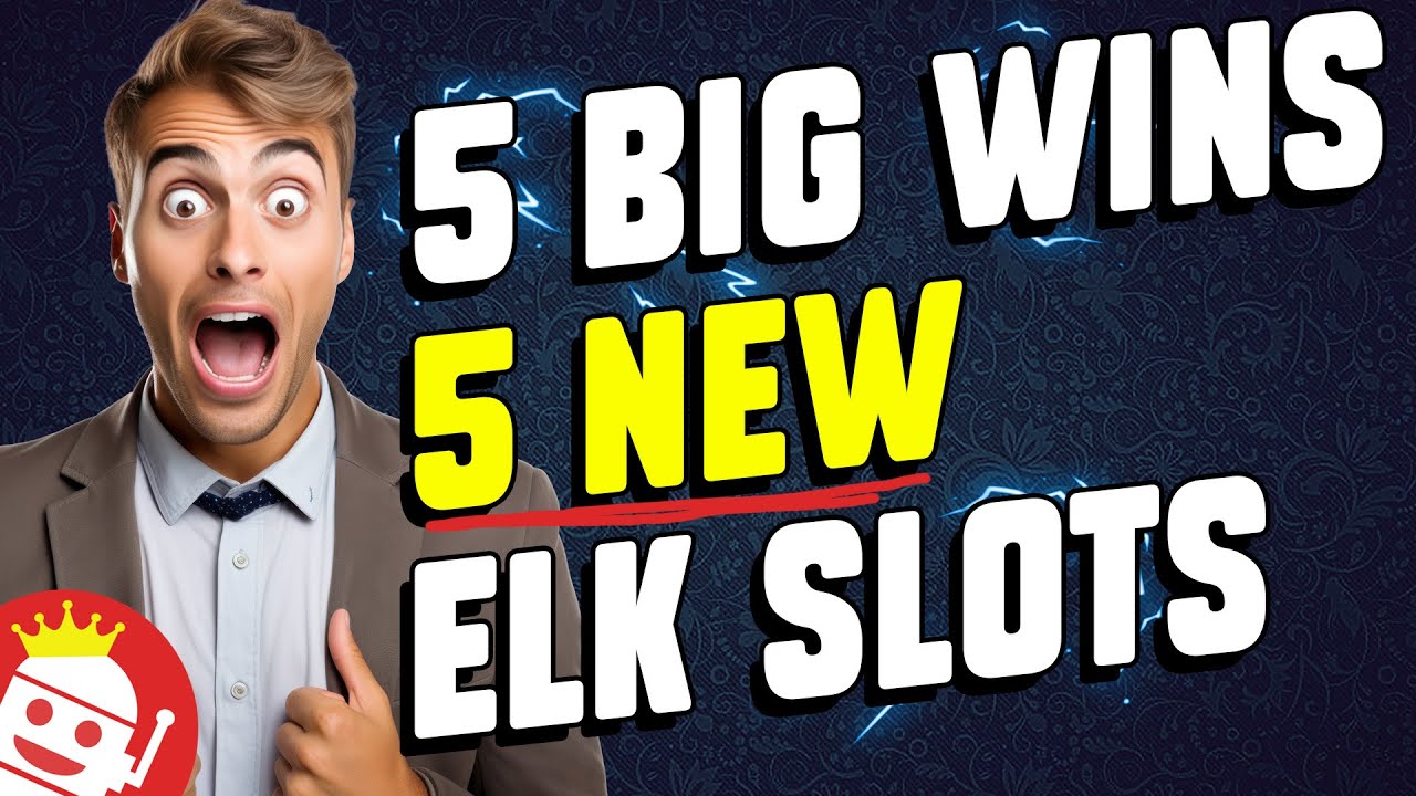 5 CRAZY BIG WINS ON 5 NEW ELK STUDIOS SLOTS! Video