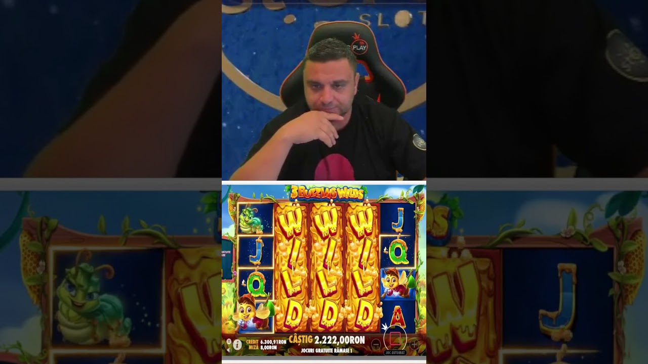 SterO SlotS Big Win la 3 Buzzing Wilds x425!!! #shorts #bravecasino777 #steroslots Video