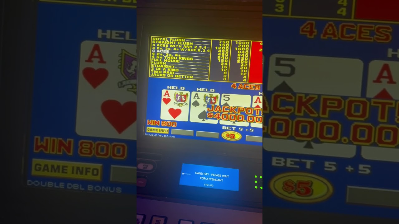 VIDEO POKER $50 SPIN BIG WIN! #slot#jackpotwin #jackpot Video