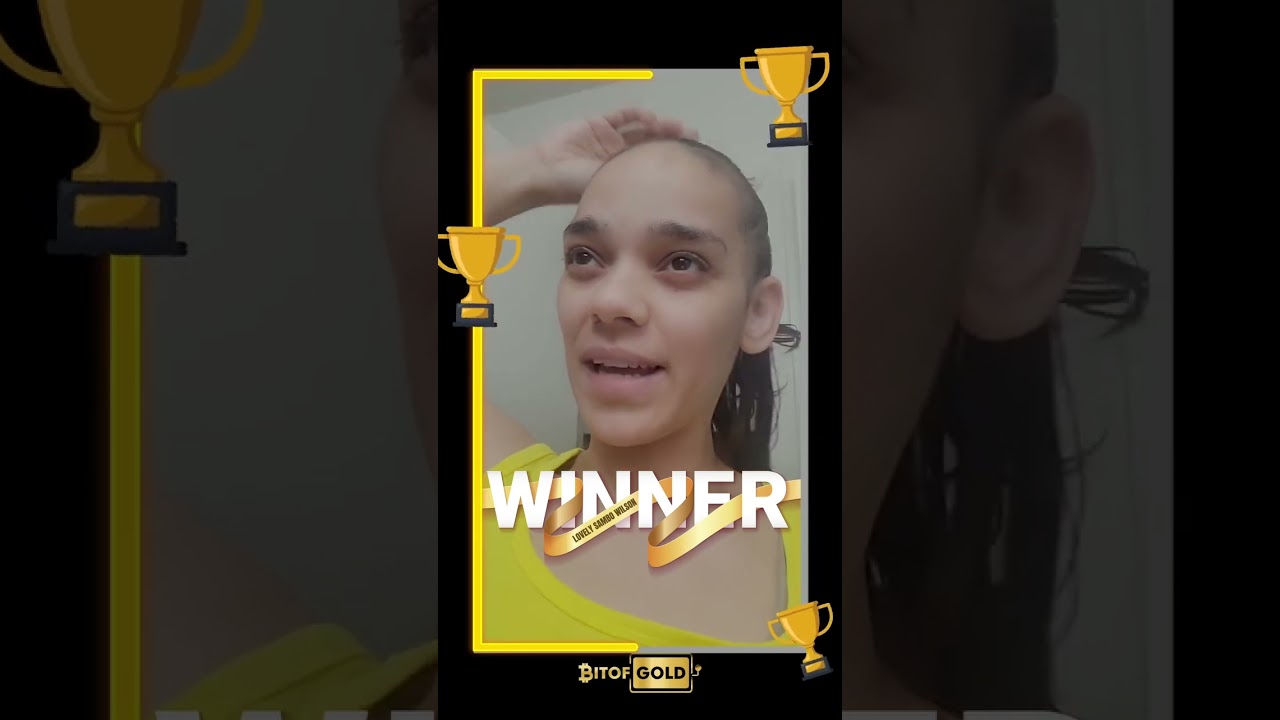 She participated, tested her luck and won. bitofgold slotmachine bigwin slots slot slotgame Video