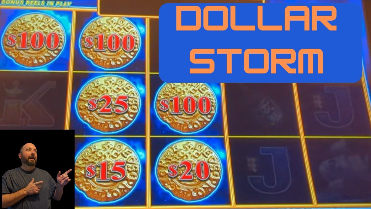 Dollar Storm! Big Win! I call this the Baker Mayfield game. Video