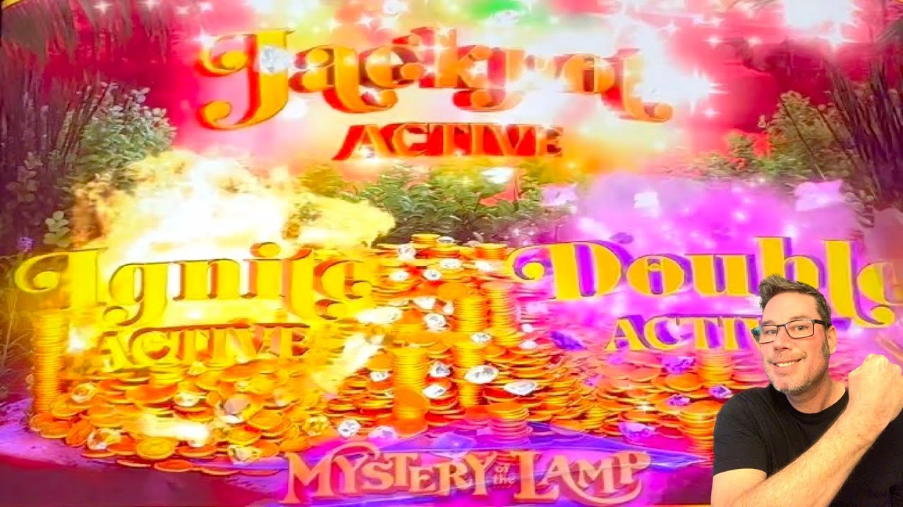 TRIPLE POP BIG WINS on Mystery of the Lamp!!! Treasure Oasis ️ Video