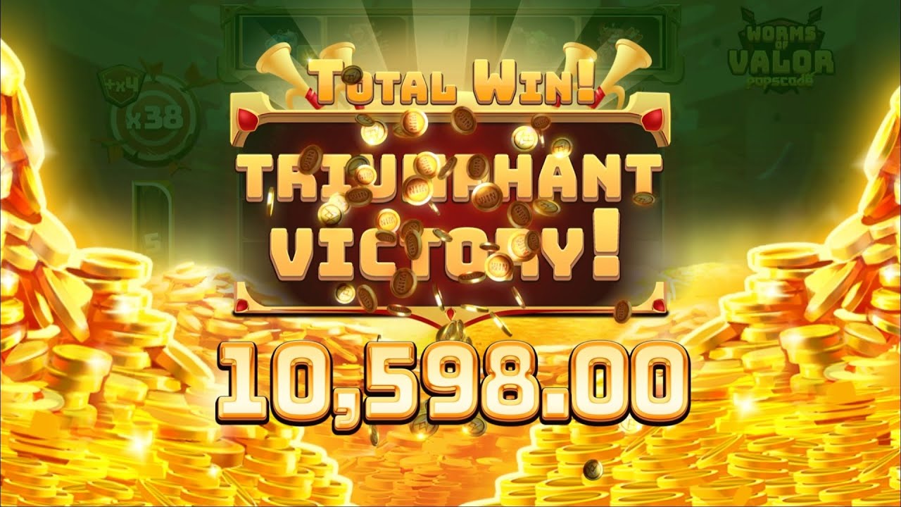Worms of Valor Slot Bonus Game Sensational Big Win Video
