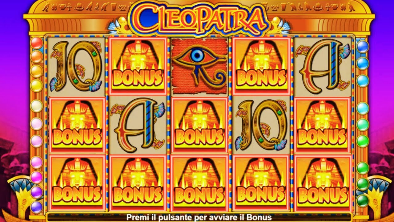 Massive Big Win Slot: Bonus Round on Cleopatra Slot IGT Video