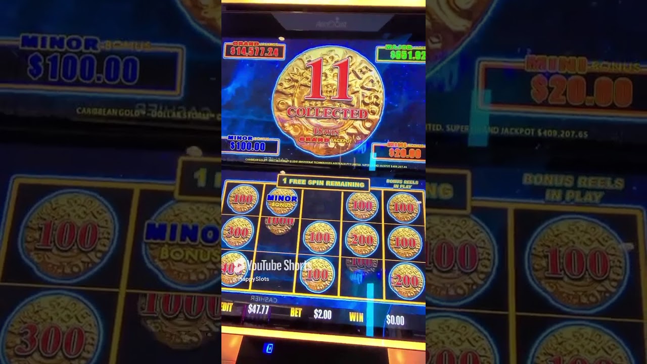 BIG WIN on Dollar Storm Slot Machine Bonus! #gambling #slots #shorts Video