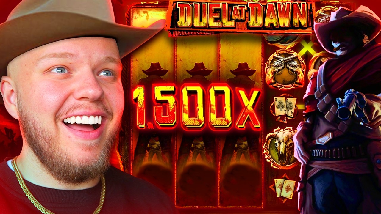 I LOVE THE NEW DUEL AT DAWN SLOT! (Big Win) Video