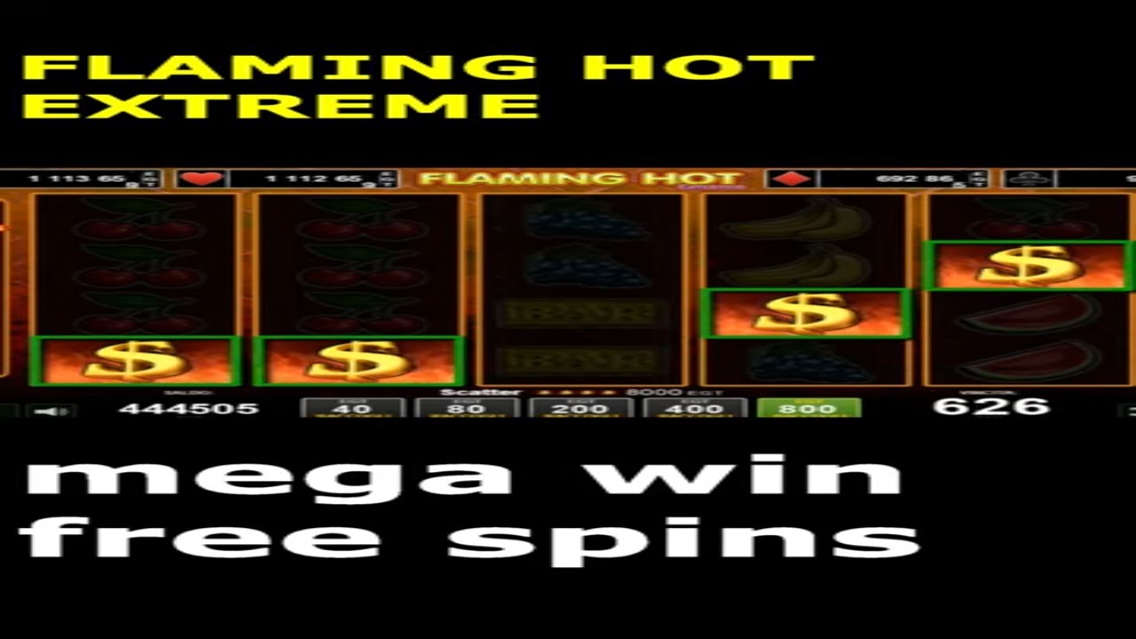 Mega Win & Free Spins on Flaming Hot Extreme Slot! Exciting Casino Moments! #shorts #casino #egt Video