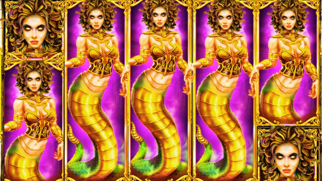 BIG WIN on LEGEND OF MEDUSA: HOLD AND WIN Slot by SYNOT! Bonus Feature Unleashed! Video
