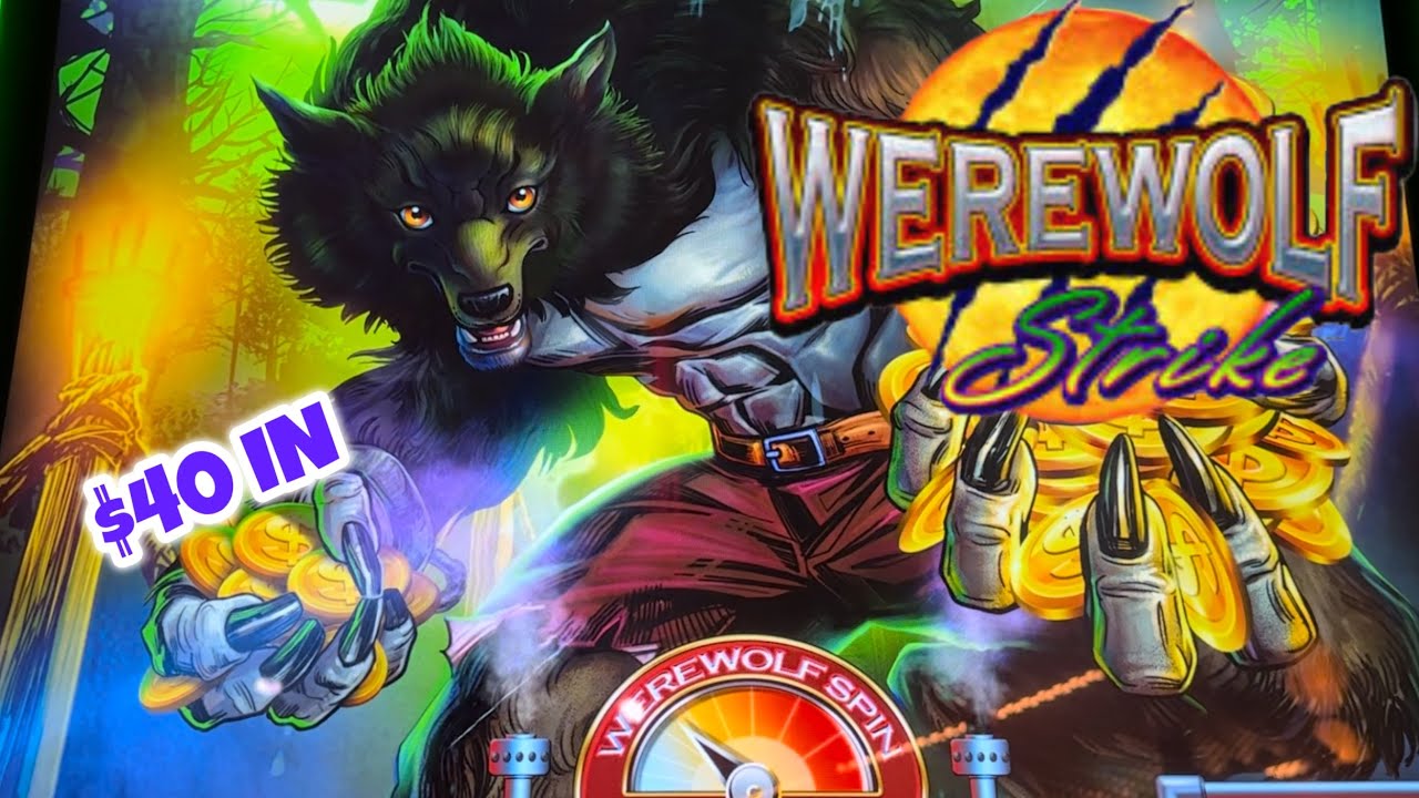 First attempt and Big Win on an .cent bet playing Werewolf Strike slot machine! Video