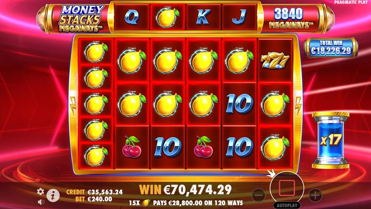 Money Stacks Megaways Slot Bonus Game Big Win Video
