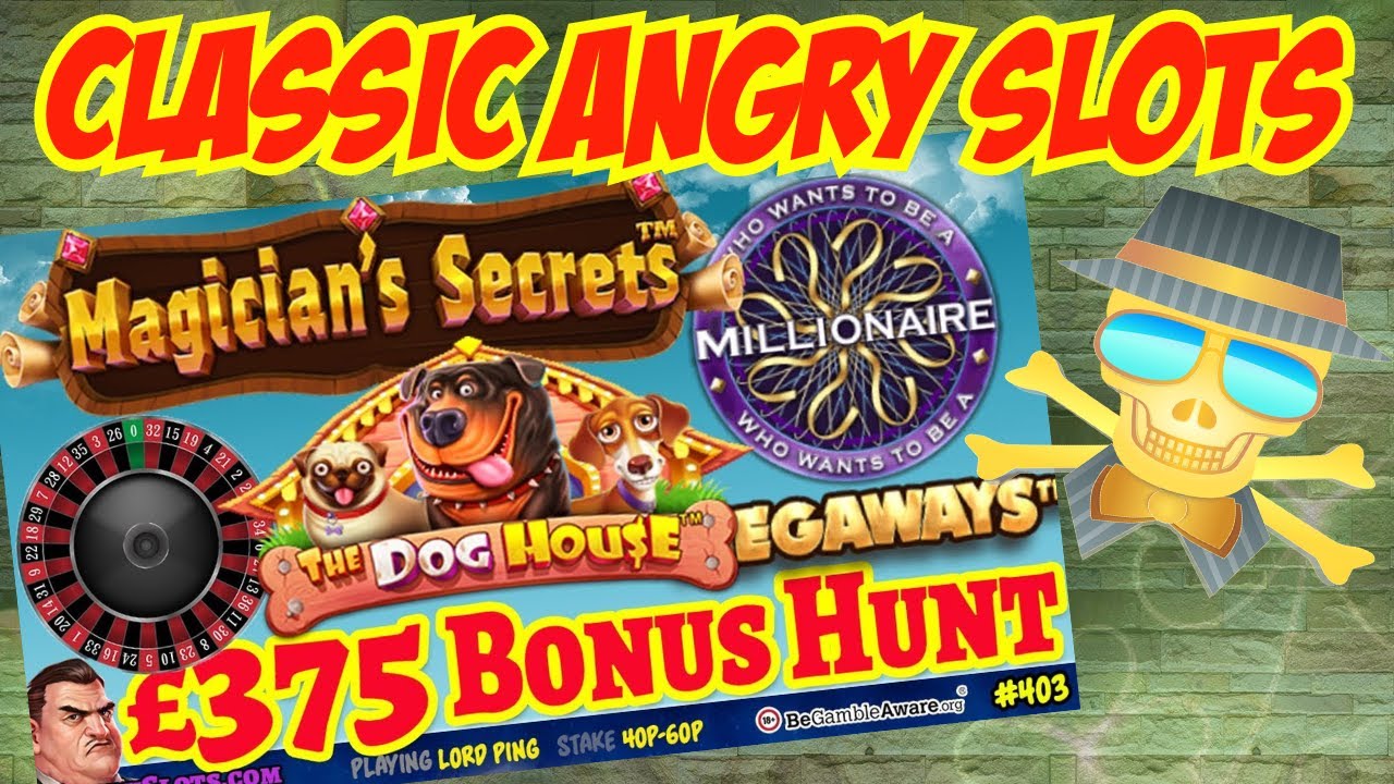 Crazy BIG WIN & Roulette Session - Classic Angry Slots - £375 BONUS HUNT - Dead or Alive 2 & more Video