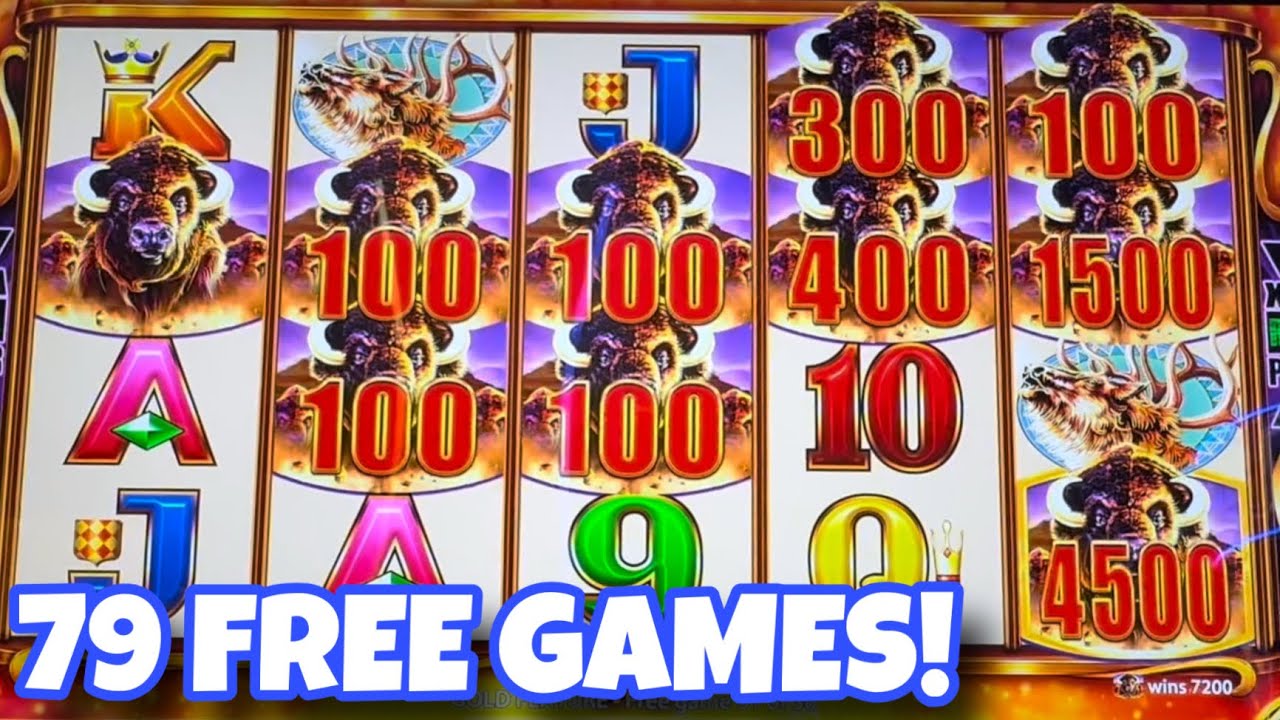 BUFFALOOOOO!!! FREE GAMES & BIG WIN on Buffalo Gold Cash Collection! yaamava casino slots Video