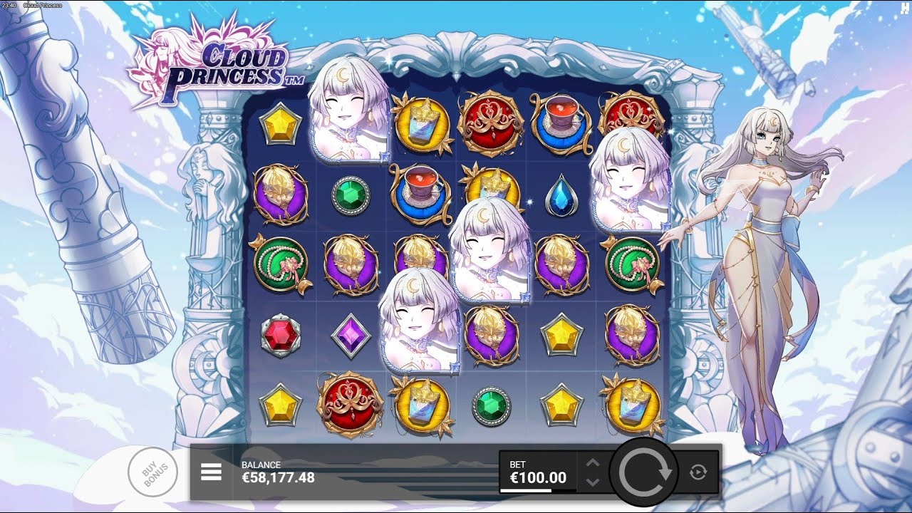 Cloud Princess Slot Bonus Game Big Win x1153 Online Casino Video